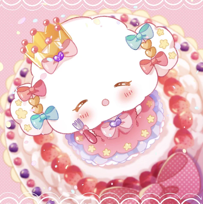 こぎみゅんおたんじょうびおめでとう にっこりえがおでキャラクター大賞もがんばろうね! 何位でもこぎみゅんはかわいいよ