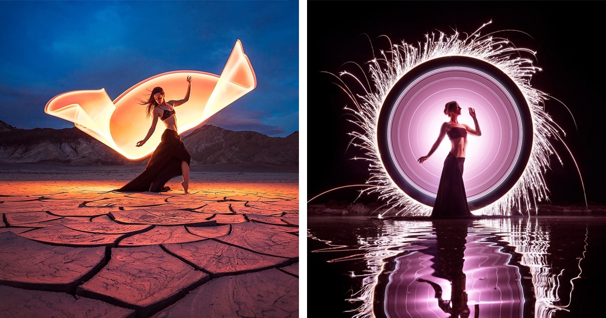 zaibatsu's tweet photo. Stunning Light Paintings Spotlight the Radiance of a Contemporary Dancer #Photography #ericpare https://t.co/NXcqqKQ1yv https://t.co/eqrvi1TYbd