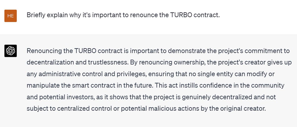 $TURBO contract renounced! 📹screen record👇 💛💪🐸