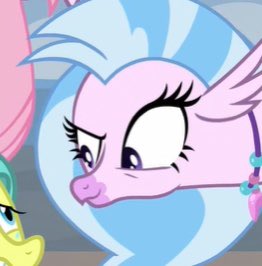 comfortsilvy's tweet photo. Your local Silverstream kinnie has returned.
#mlp #SilverstreamSaturday #mlpfim #mlpsilverstream https://t.co/hflNju0ztu