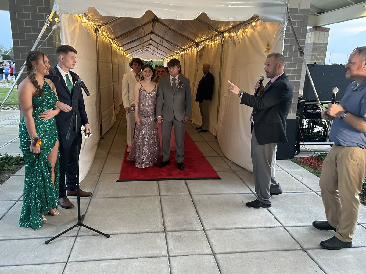 Prom interviews are underway! <a href="/GCHSPirates/">Greensburg Comm HS</a>