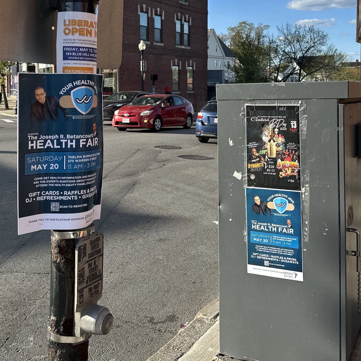 javawithJimmy's tweet image. Thank you to @Bedlam_ShowOff for helping us get the word out about the #YourHealthyJava #BetancourtHealthFair 

SAT | MAY 20 | 11 AM - 3 PM

THELMA BURNS BUILDING
575 WARREN STREET
GROVE HALL, ROXBURY

@JanssenGlobal @MGHEquity @RickLee6 @CindyDiggs @nat_yjohnson @MassGeneralNews