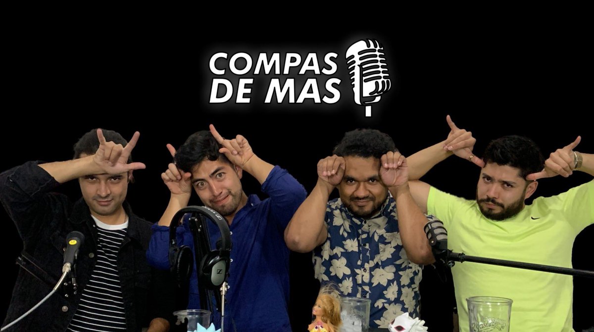 compasdemas's tweet photo. Aquí esta el podcast semanal que buscabas donde platicamos sobre lo más extraño y relevante del internet y la vida diaria 🍻 https://t.co/2BugAXgQbK