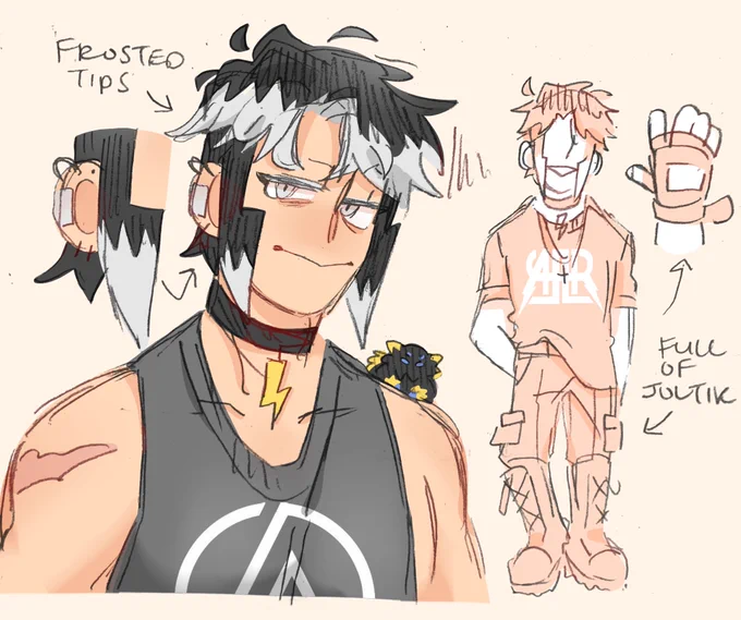 emmet in his emo arc #submas