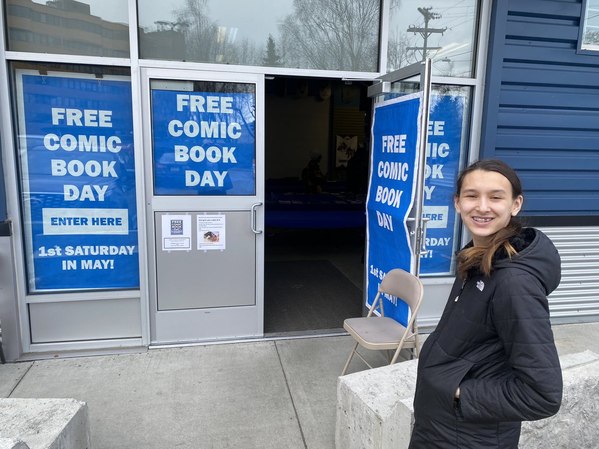 Free Comic Book Day is the best day ever. Thanks <a href="/boscoscomics/">BOSCO'S</a> for another fun event!