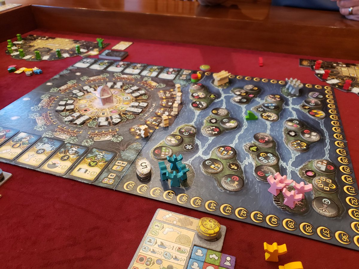 wristlock098's tweet photo. I've come to find that Feld games all seem to have various levels of fiddly-ness. And the fiddle-to-fun factor is the metric of if i buy or want to play them again. This is right on the line. 

@pegasusspiele @moandrea @garyhassani @plumcrazylife 

#417Gamers #BoardGames https://t.co/gcJLOOPATV