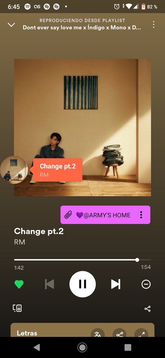 EloisaR14806000's tweet image. DESLIM PARTY
I'm listening to #DontEverSayLoveMe by #Colden feat #RM of #BTS @BTS_twt