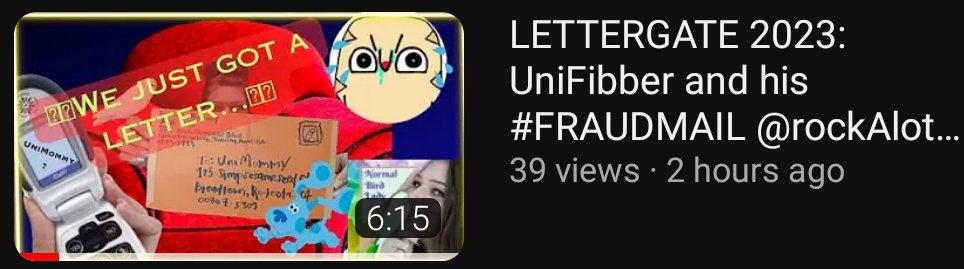 My take on #LETTERGATE over on the YouTubes!