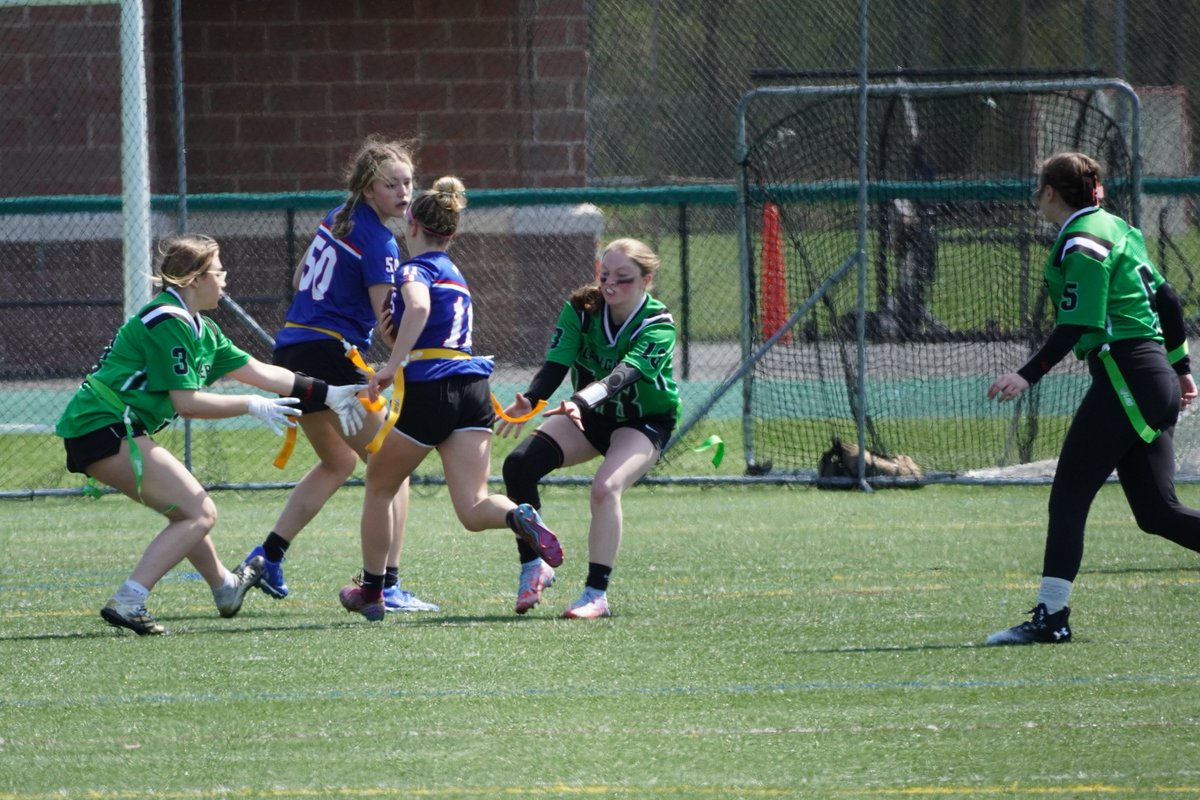 LarrySidelines's tweet photo. Morgan McCormick's interception return put Will. South in Lew-Port territory 9 minutes into today's flag football game. She scored on the ensuing drive for a 7-0 lead. South went on to a 44-0 win.

Photos by @LarrySidelines
@LP_GreenMachine
@LPGflagfootball
@WillSouthFlag https://t.co/h2wttyR8ZN