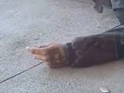 Collin Rugg on Twitter: "Gunman appears to have a tattoo on his hand."