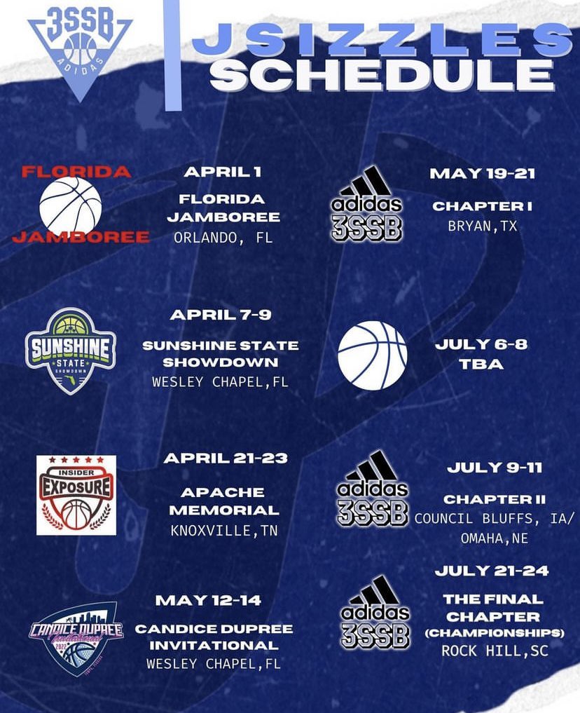 Upcoming J-Sizzles Gold 2024 AAU Schedule <a href="/Jsizzle_elite/">JSIZZLES Elite</a>