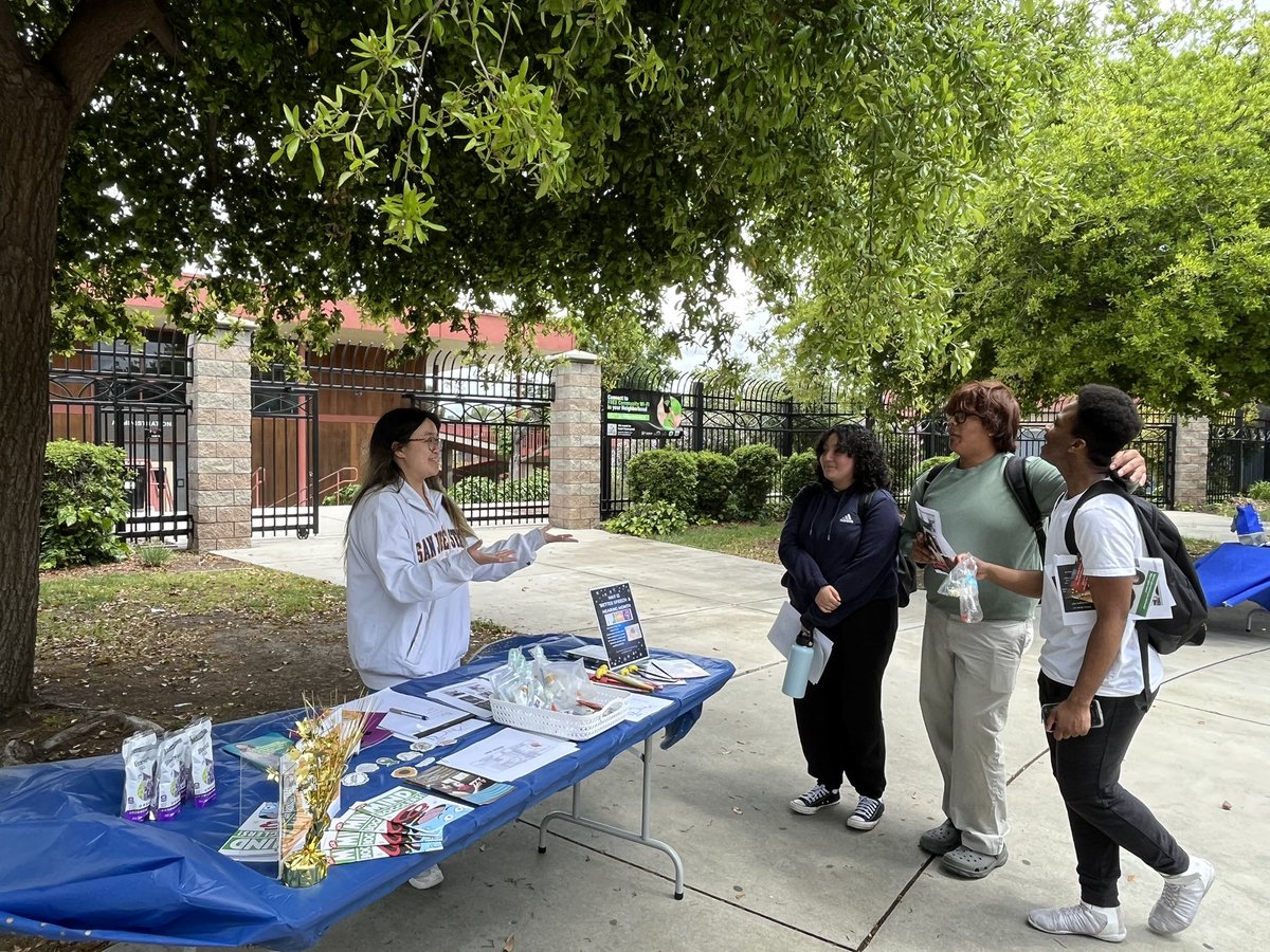 NidhiMahendra's tweet photo. Fun day at the #HealthyDevelopmentCommunityClinic as we dodged rain+hosted a wellness fair, HDCC tours, hearing screenings & talked to high schoolers about careers in #SLP #audiology @sjsu @sjsulurie. Celebrating May as #MentalHealthAwarenessMonth & #BetterHearingandSpeechMonth🎉 https://t.co/RQtU8hNRfH