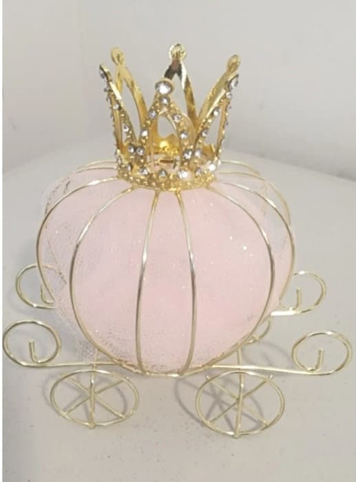 Excited to share the latest addition to my #etsy shop: Cake Topper w/lights, CARRIAGE CENTERPIECE, Princess Favors, Balloon, Baby Shower, GOLD, pink, Princess Carriage, 1st Birthday, Quinceanera etsy.me/42n7vVo #pink #wedding #fairytaleprincess #lights #princes