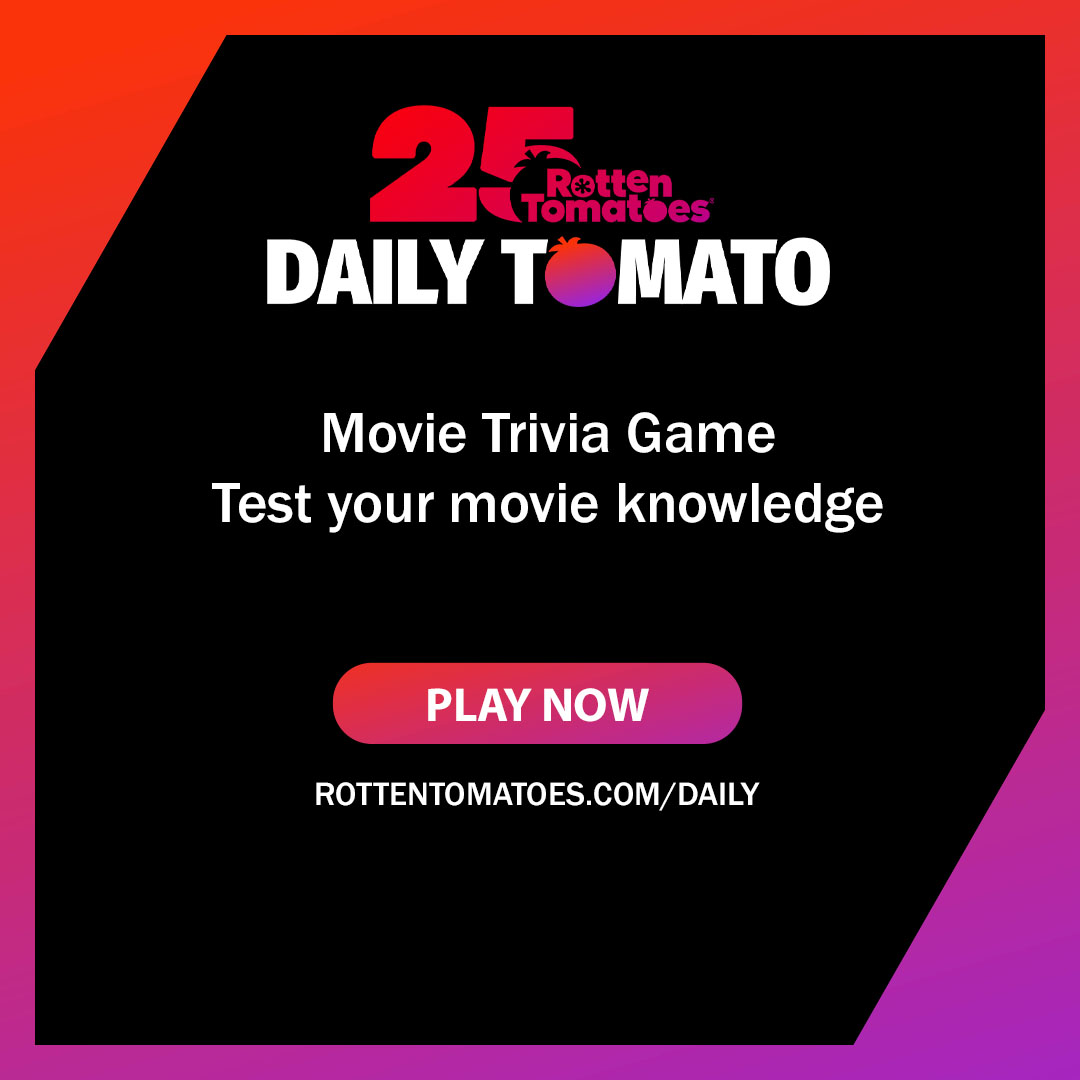 RottenTomatoes's tweet photo. Can you guess today's #DailyTomato? https://t.co/qyjqkQN6Sn https://t.co/bat9uDGXgU