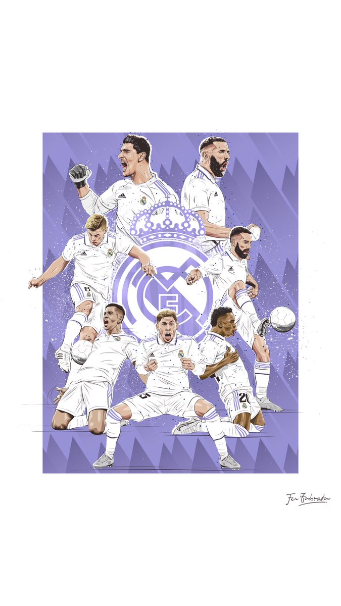 FeriTaboada's tweet photo. Campeones de la Copa del Rey 2023 🏆
@realmadrid 🤍🤍🤍
#CampeonesCopa #CopaDelRey #Madridistas #FerTaboada #FerFootballArtist https://t.co/CbjUeP7NWF