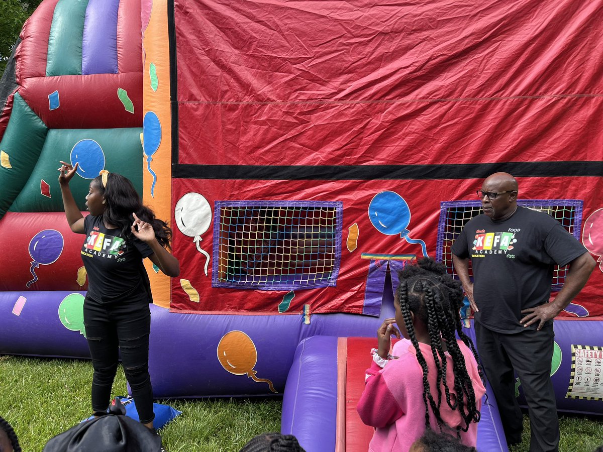 KEFA_Academy's tweet photo. SUCCESSFUL! The SOCM Outside Event for the #KEFA Academy registration &amp; social services for children and youth was successful. Thanks to all of our sponsors and donors on our poster. Your support was impactful and appreciated. @RodneySocminc https://t.co/swUXGU4pKc