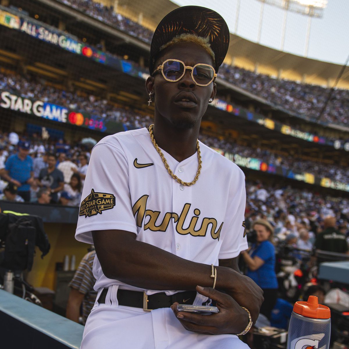OleTimeHardball's tweet photo. Jazz Chisolm has been on base 35 times

And has been K'd 46 times https://t.co/L8ulvQwg2D