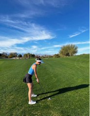 I played golf yesterday🥰🥰