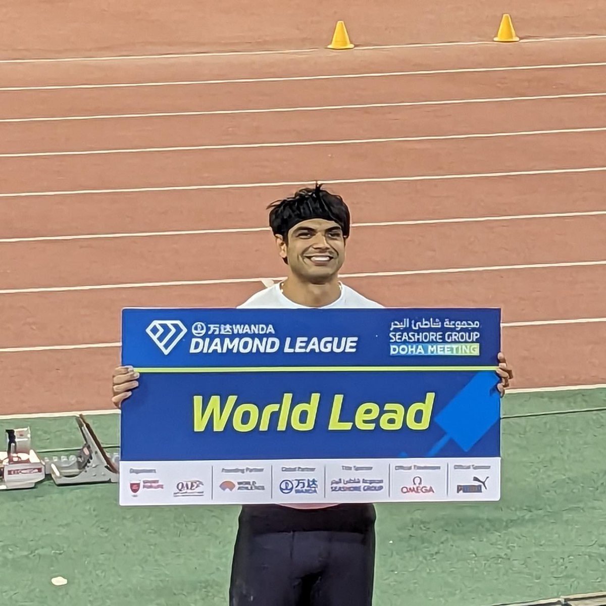 He’s done it! ⚡️ Neeraj Chopra wins the Doha Diamond League with a World Leading Throw of 88.67m. 🔥

#DohaDL #DiamondLeague #NeerajChopra #CraftingVictories🇮🇳