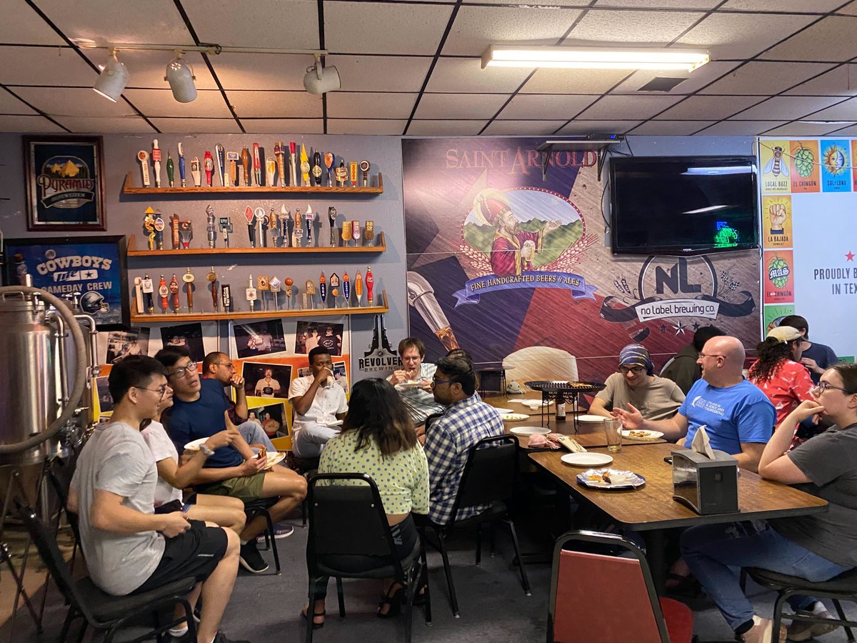 TAMUCC_SACNAS's tweet photo. Thank you to all the students, professors, and SACNAS members who joined us BJ's for night! Best wishes on finals everyone!

@sacnas
@IslandCampus
#Islanders https://t.co/dHe754DsmQ