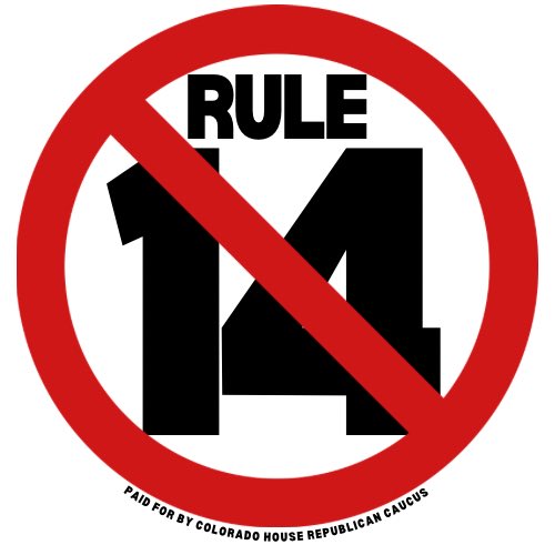 🚨BREAKING🚨 ❌HB1311 - limited to 1 hour @COHouseDem intro’d 1311 mere hours ago & just invoked RULE 14 to limit debate. There’s been no time for stakeholdering, analysis, or public testimony from citizens. Rushed legislation = bad governance for Colorado! #CoPolitics #coleg