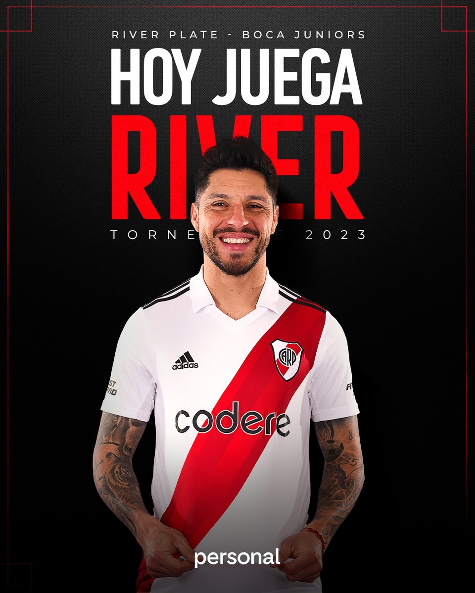 ¡HOY JUEGA RIVER! ⚪️❤️⚪️