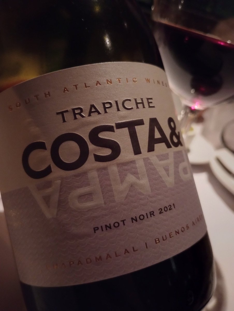 Un Pinot Noir que sigo desde "Cemento" 😄 y podría decir que esta cosecha (2021) es una de las mejores. Contanos tu magia <a href="/EzequielOrtego/">Ezequiel Ortego</a> <a href="/TrapicheWines/">Trapiche Argentina</a>