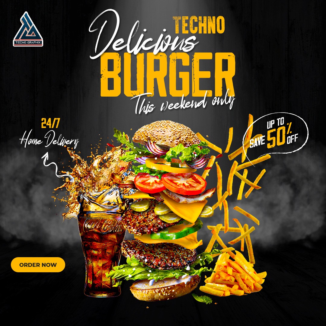 andrewjulia36's tweet photo. Delicious Burger Post design,
I am a professional social media post designer and creating various social media posts for various business. I am specialized in creating posts for social media.
#postdesign #deliciouspost #SocialMediaManagement #andreajeremiah #graphicdesign #flyer https://t.co/X9r2lqRbxP
