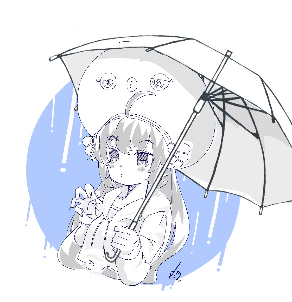 「おはようなぎ  #音街ウナ」|ヴォルさん.⚡️✌︎('ω'✌︎ )⚡︎のイラスト