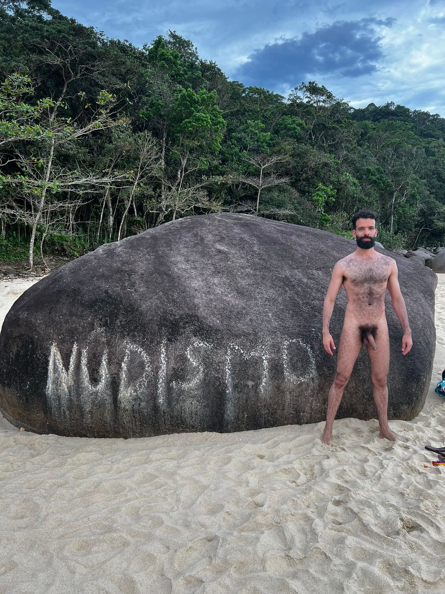 Nudist beach! 🌊☀️🏝️🍆