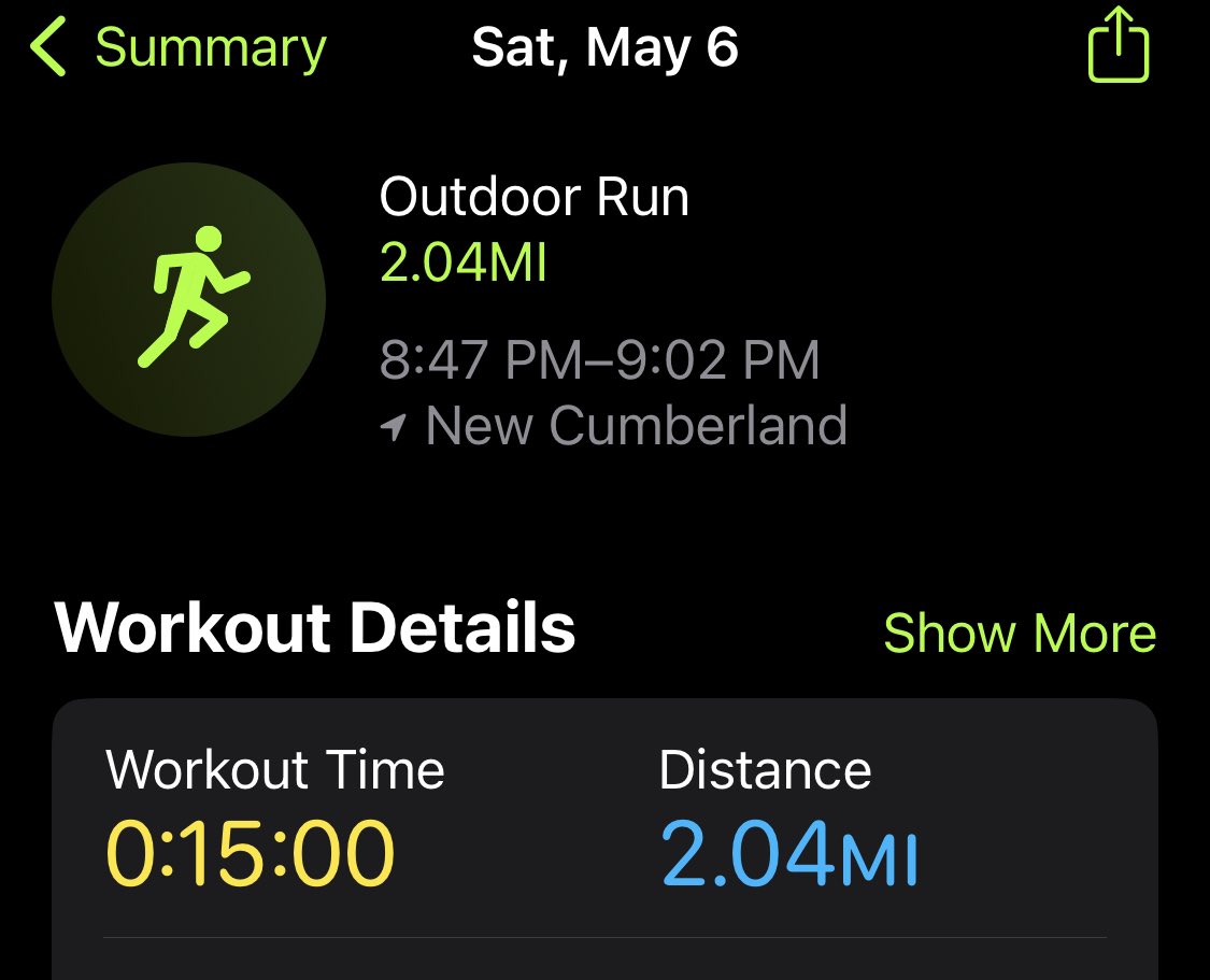 A day off of running yesterday as the Phils had a rest day Thursday. Now a 15 minute run for 15 wins.  Hoping for a comeback tonight so I can get in 16 minutes tomorrow. #RunTheWins