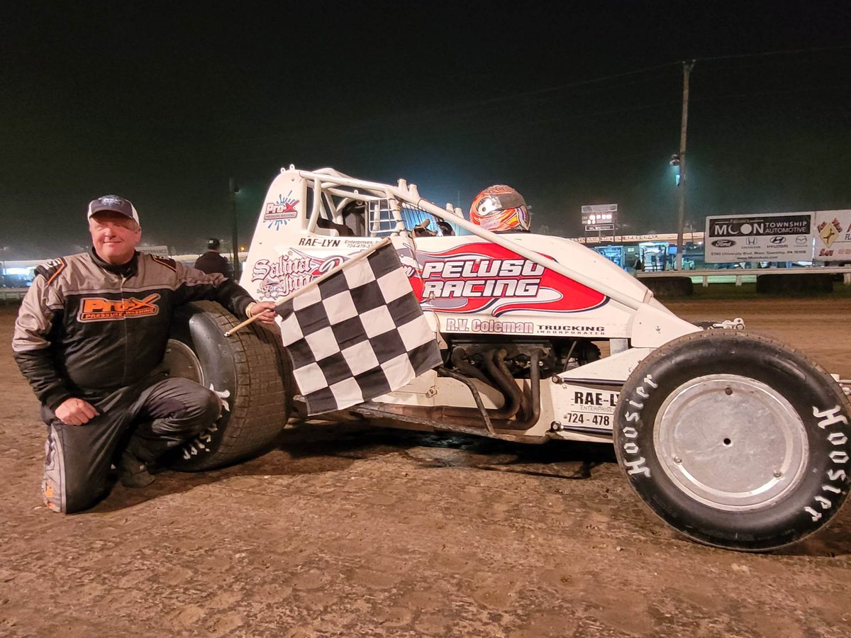 RUSH Sprint Cars on Twitter "Congrats to John Mollick on winning the