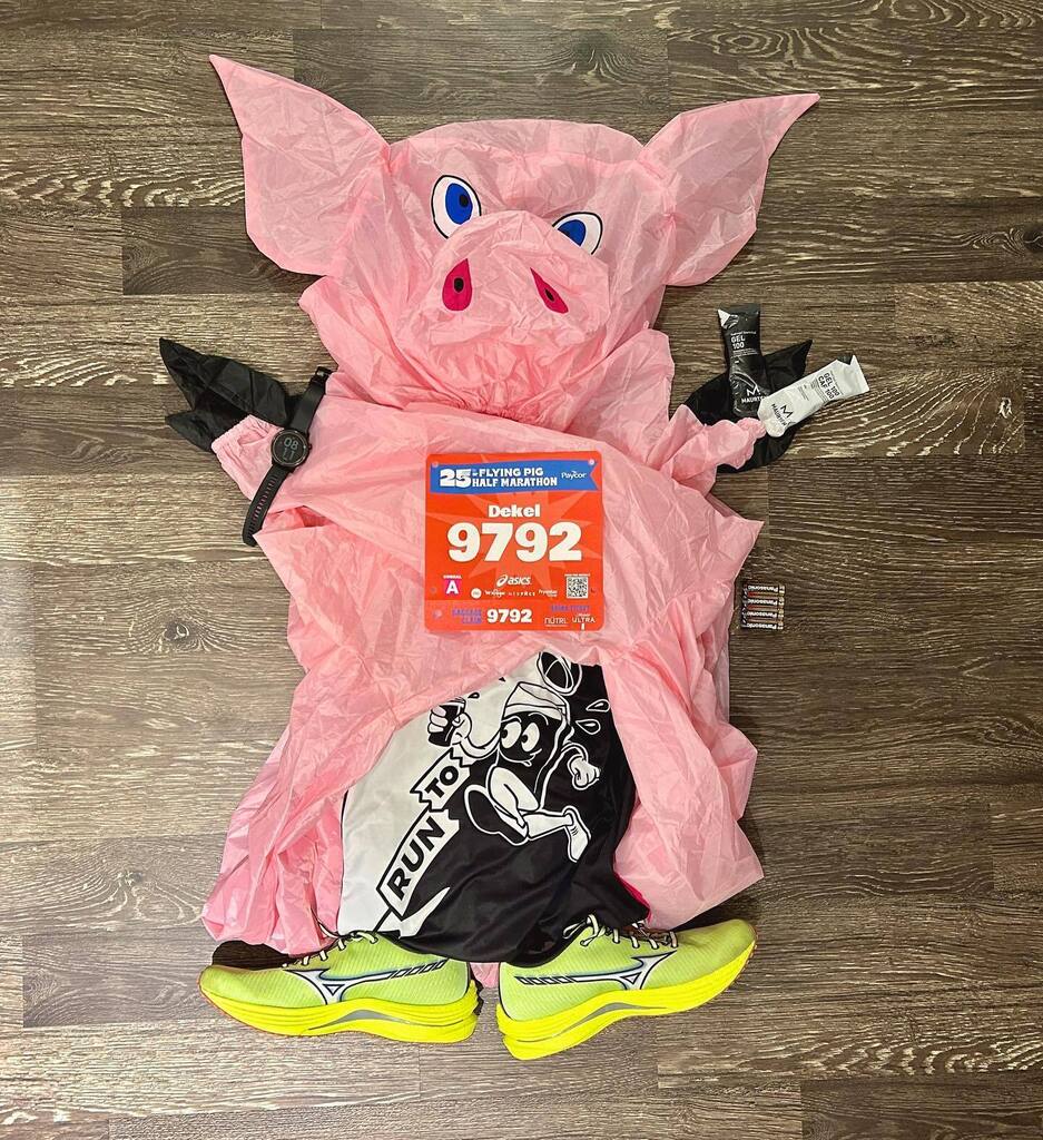 Dream Pig 🐽🍁
Flat lay for the 25th @runflyingpig 

#seriousrunner #runasone #reachbeyond #runnersofinstagram #alwaysontherun #runrunrun #instarunner #runstagram #runningismytherapy #igrunners #runderful #runningcommunity #runfluencer #runningsocks #b… instagr.am/p/Cr7FGsbsyw4/