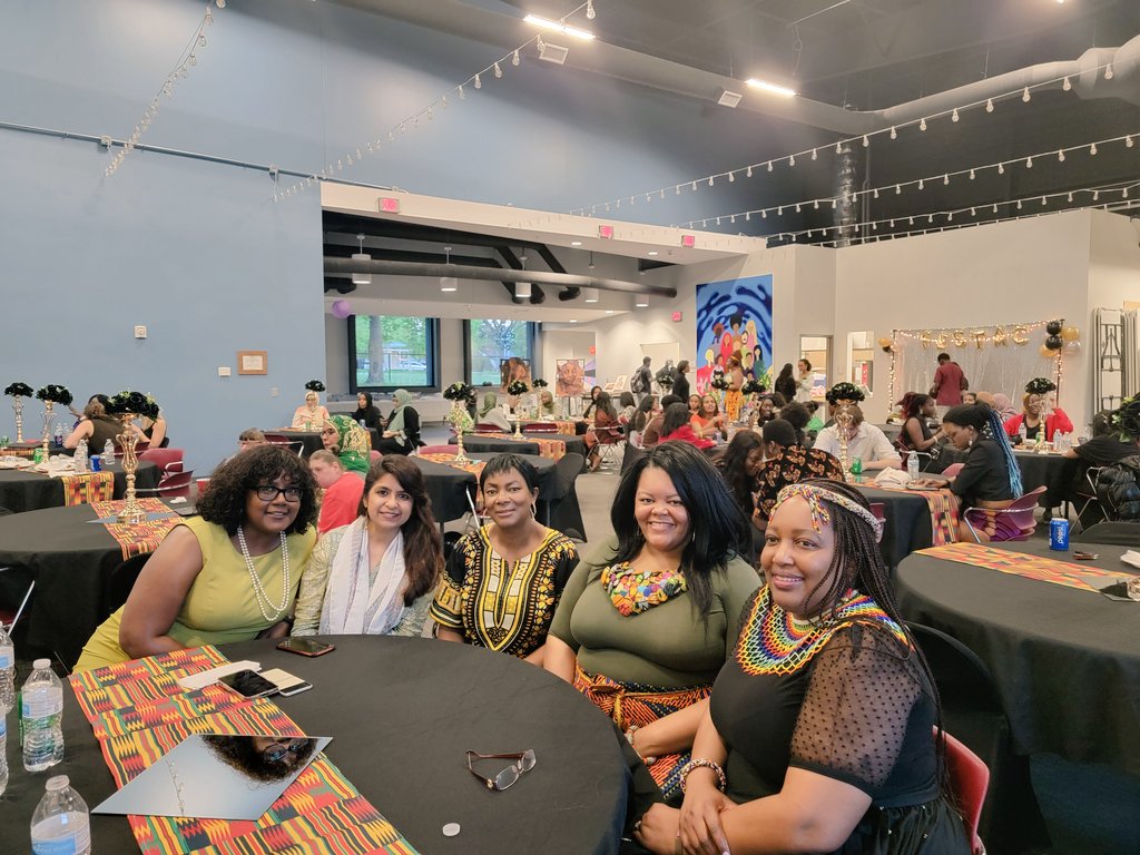 Dr_NFriday's tweet photo. A wonderful time attending the Festival of African Culture hosted by the African Student Association. Food, art, and performances were all a part of such an engaging event! #Diversity #Inclusion #InclusiveNE https://t.co/hbaV2ht4tQ