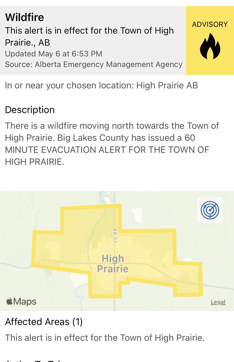 Courtney Theriault on Twitter "And the 2,600 people in High Prairie