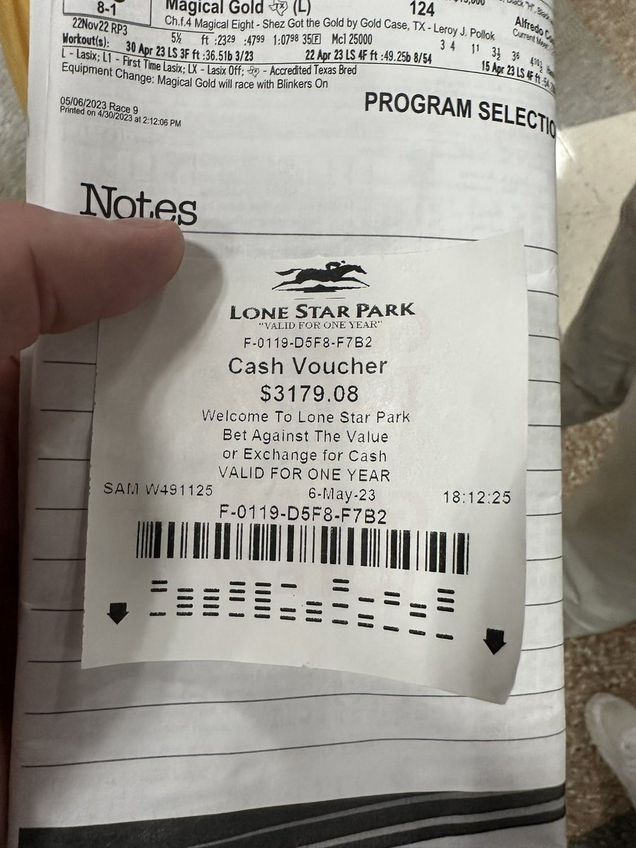 johnrusty24's tweet photo. 8,3,14 you couldn’t tell me that shit wasn’t hitting🫡

Hit two trifecta’s today one on a local race and a big win on the Kentucky derby. #toastthebookie #BookitWithBuckets https://t.co/jC6obzoj3M