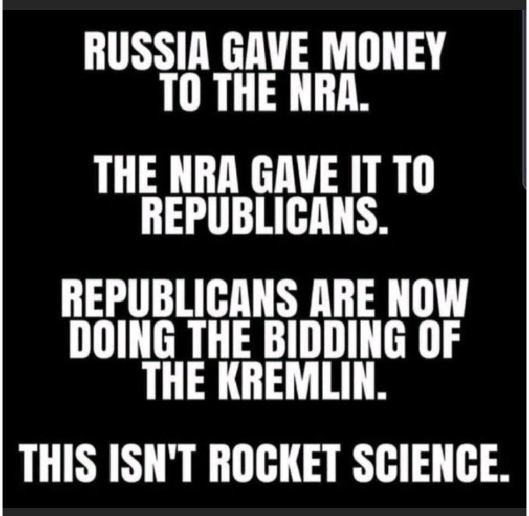 Moonriver33's tweet image. Because of the #GOPTerroristOrganisation 
#GOPTheRussianParty