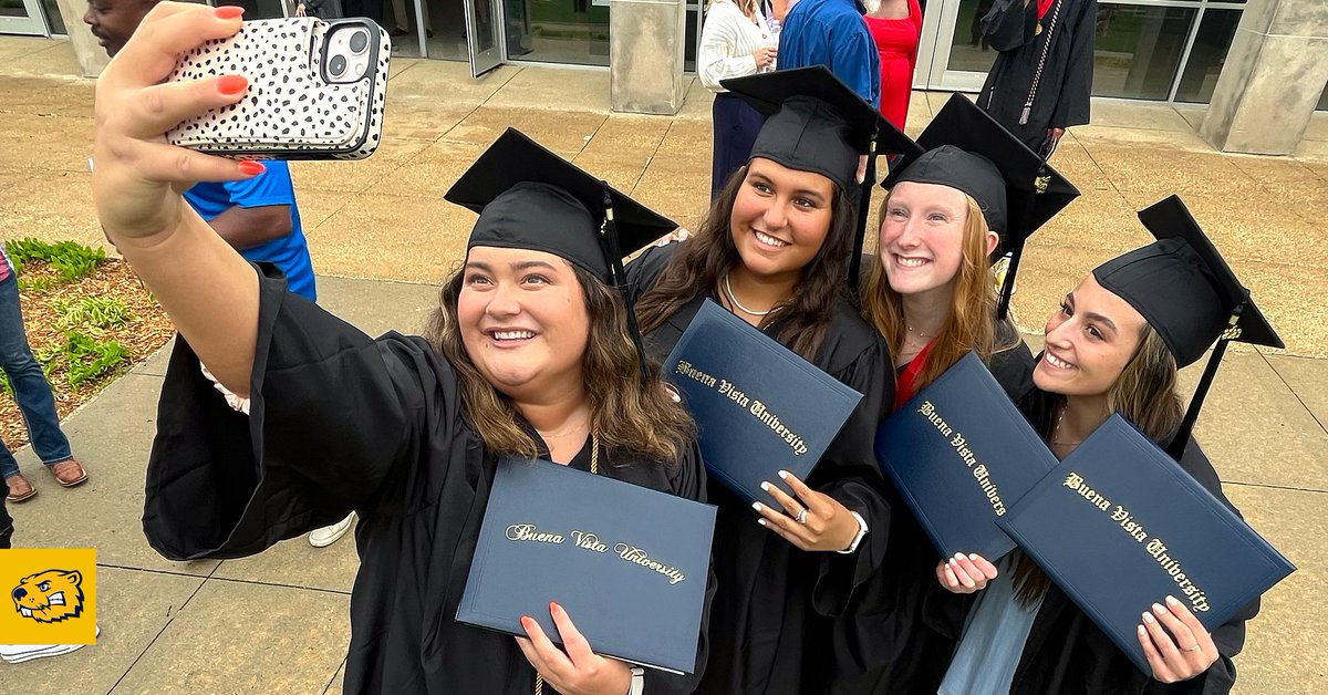 BVUAthletics's tweet photo. 🎓 Congratulations Class of 2023! 🎓

We are so proud of the student-athletes and all Beavers who became #BVU alumni today. We can't wait to cheer you on as you take on what's next!

#BeaversBuild #Classof2023 https://t.co/0OV1Ib99L1