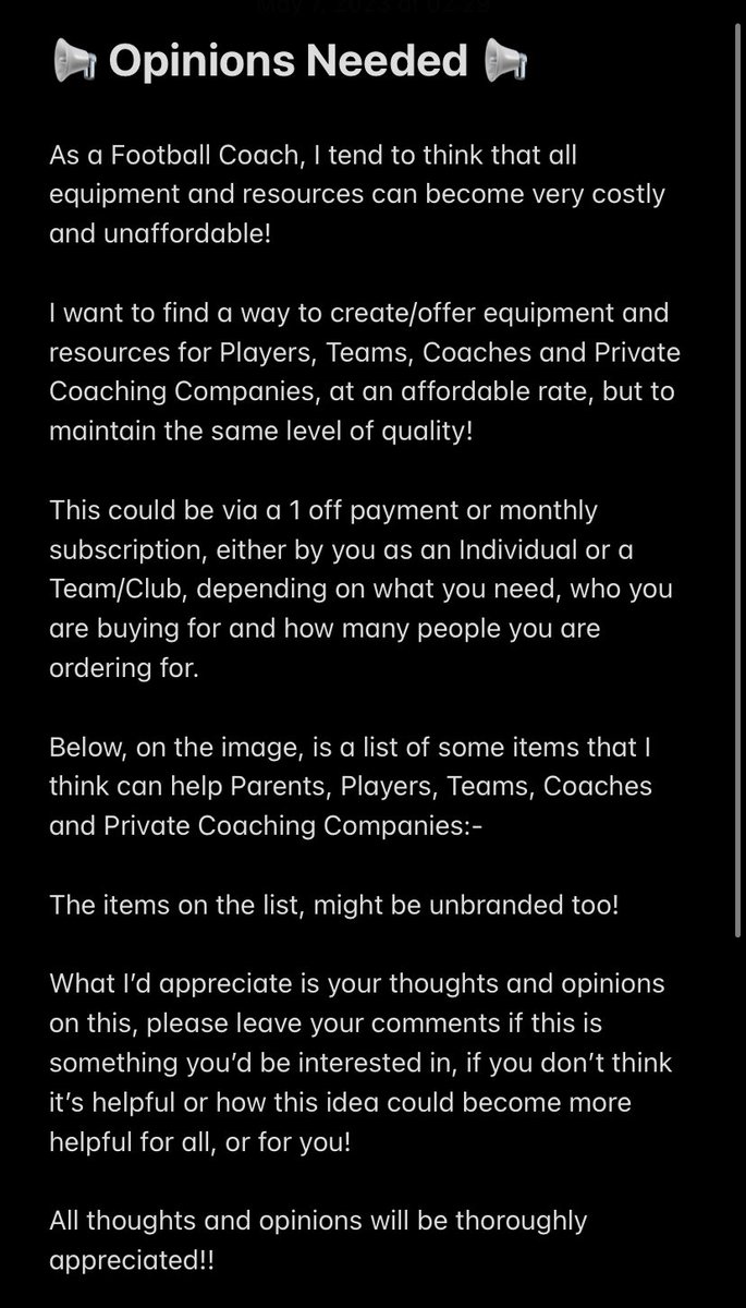 AaronSheikh's tweet photo. Please leave your thoughts and opinions in the comments!

It would be greatly appreciated! 

✌🏽⚽️ https://t.co/yA3lvjQsg4