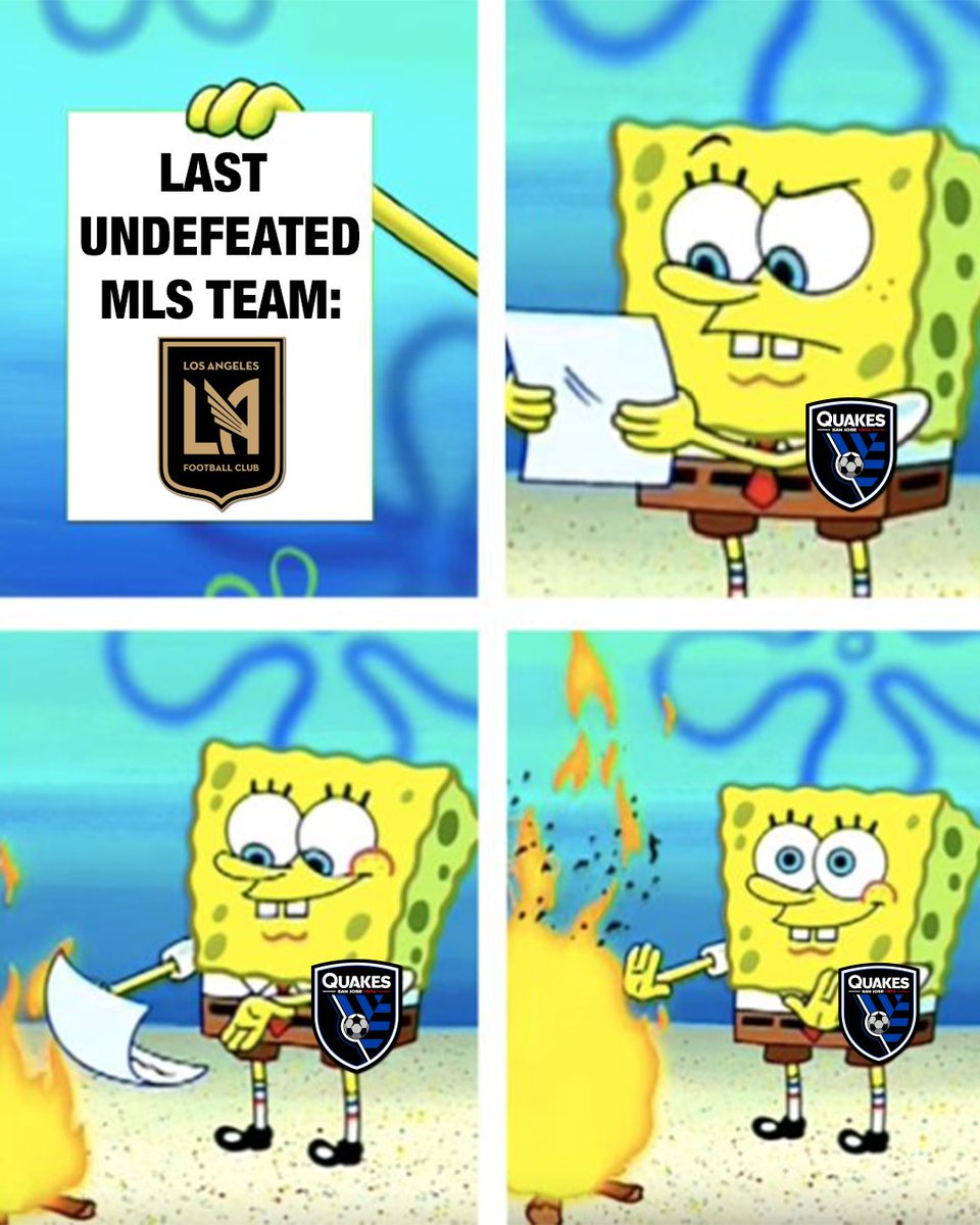 FOXSoccer's tweet photo. UNDEFEATED NO MORE! 👀

@SJEarthquakes defeats LAFC 2-1 to hand Los Angeles its first L of the @MLS season ⚔️ https://t.co/Sh9H0xSGjg