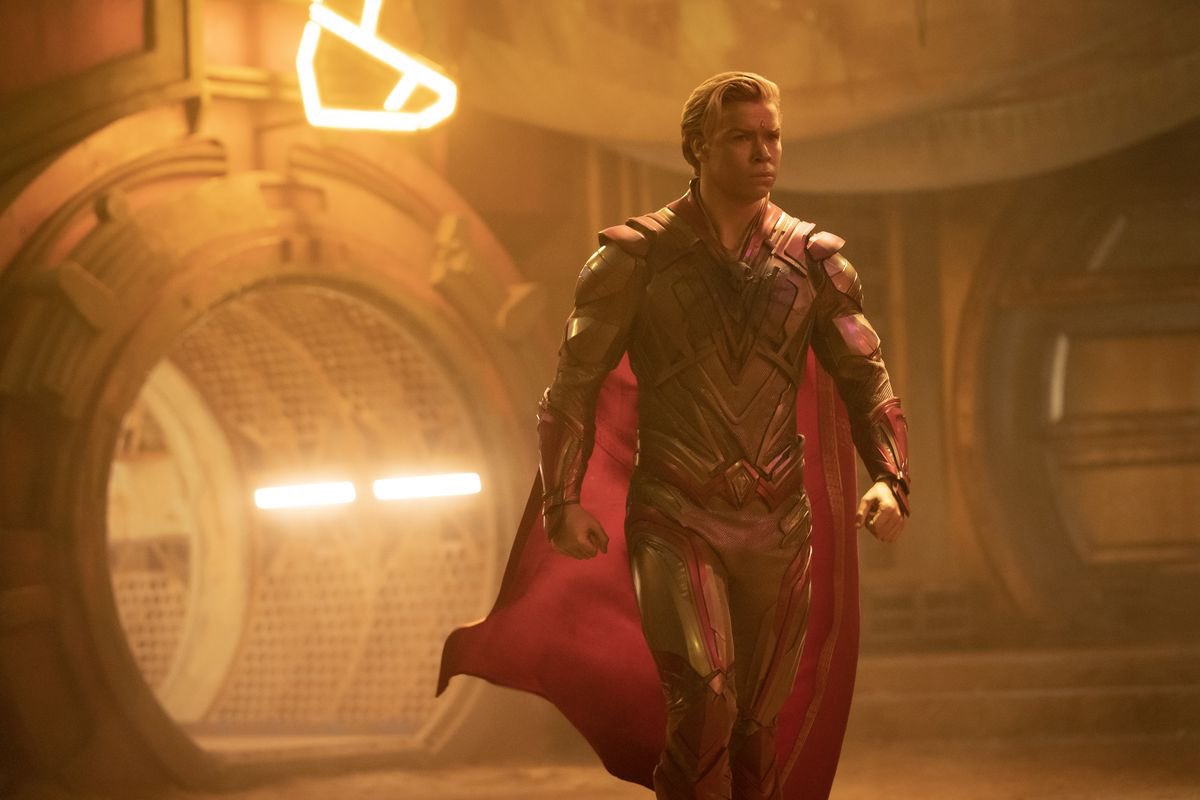 001voidx's tweet photo. hot take: adam warlock was under used in #GuardianOfTheGalaxyVol3 I wanted to see more of him https://t.co/spLA53uDQl