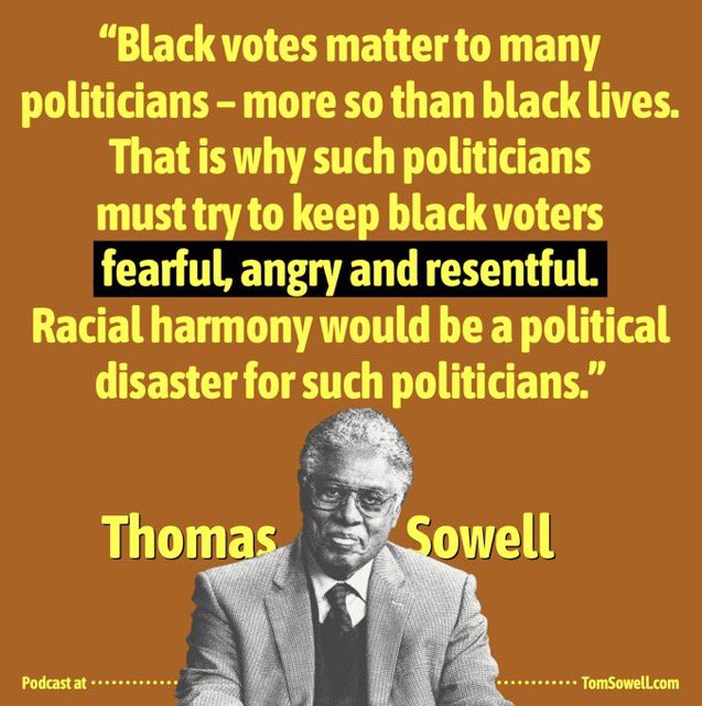 We need racial harmony. Not division.