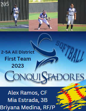 DVHS_Softball (@dvhsvarsitysb) on Twitter photo Congratulations ladies! All District 2-5A, 1st Team! <a href="/miaestrada_05/">mia estrada</a>
<a href="/briyanamedina13/">Briyana Medina</a>
<a href="/_alexramos1/">Alex Ramos</a> Congratulations ladies! All District 2-5A, 1st Team! <a href="/miaestrada_05/">mia estrada</a>
<a href="/briyanamedina13/">Briyana Medina</a>
<a href="/_alexramos1/">Alex Ramos</a>
