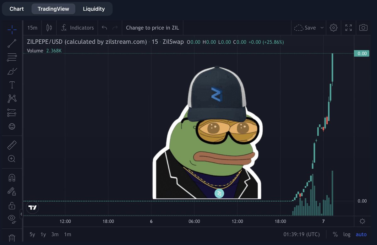 ZilPepeMemeCoin's tweet photo. #zilfam, are you even zilpepe-ing? https://t.co/nPvPpAbVr4