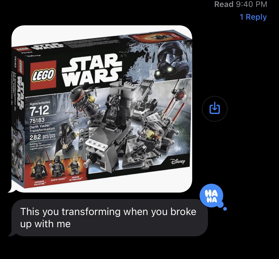 guess we all go through transformations 😨<a href="/starwars/">Star Wars</a> <a href="/LEGO_Group/">LEGO</a> #StarWars