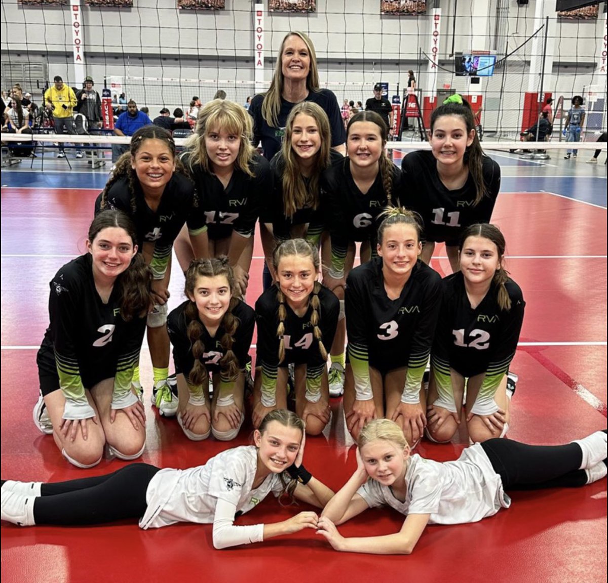 rev_volleyball's tweet photo. — 12 Elite —

Congrats on finishing 11th in the @usavaz! 

#AZRVA #12elite #clubvolleyball https://t.co/XYg0I12T3C