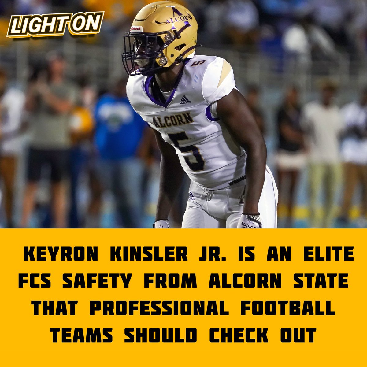 LIGHT ON COLLEGE SPORTS tweet media