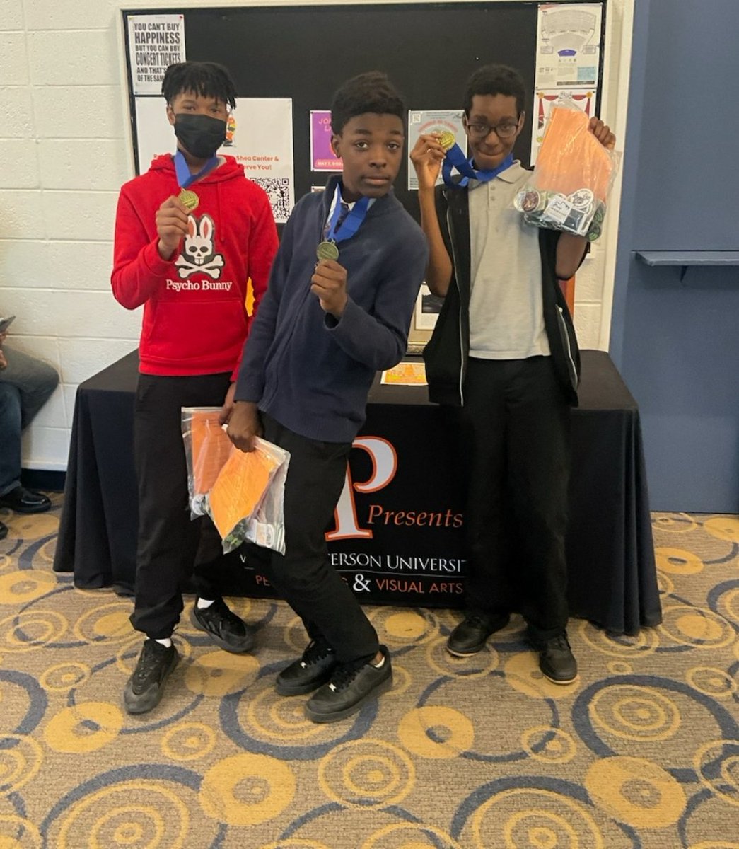 v232us's tweet photo. Let's give these  #eostemacademy young Brothers a big Shout Out- Neil, Hayden and Zakar, are now State Champions and national Qualifiers too. https://t.co/vLz50DG3BJ