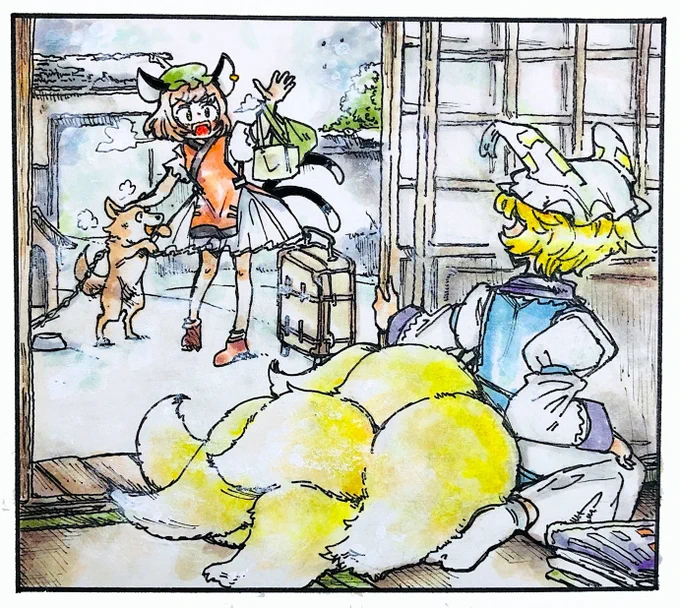 橙、帰る 