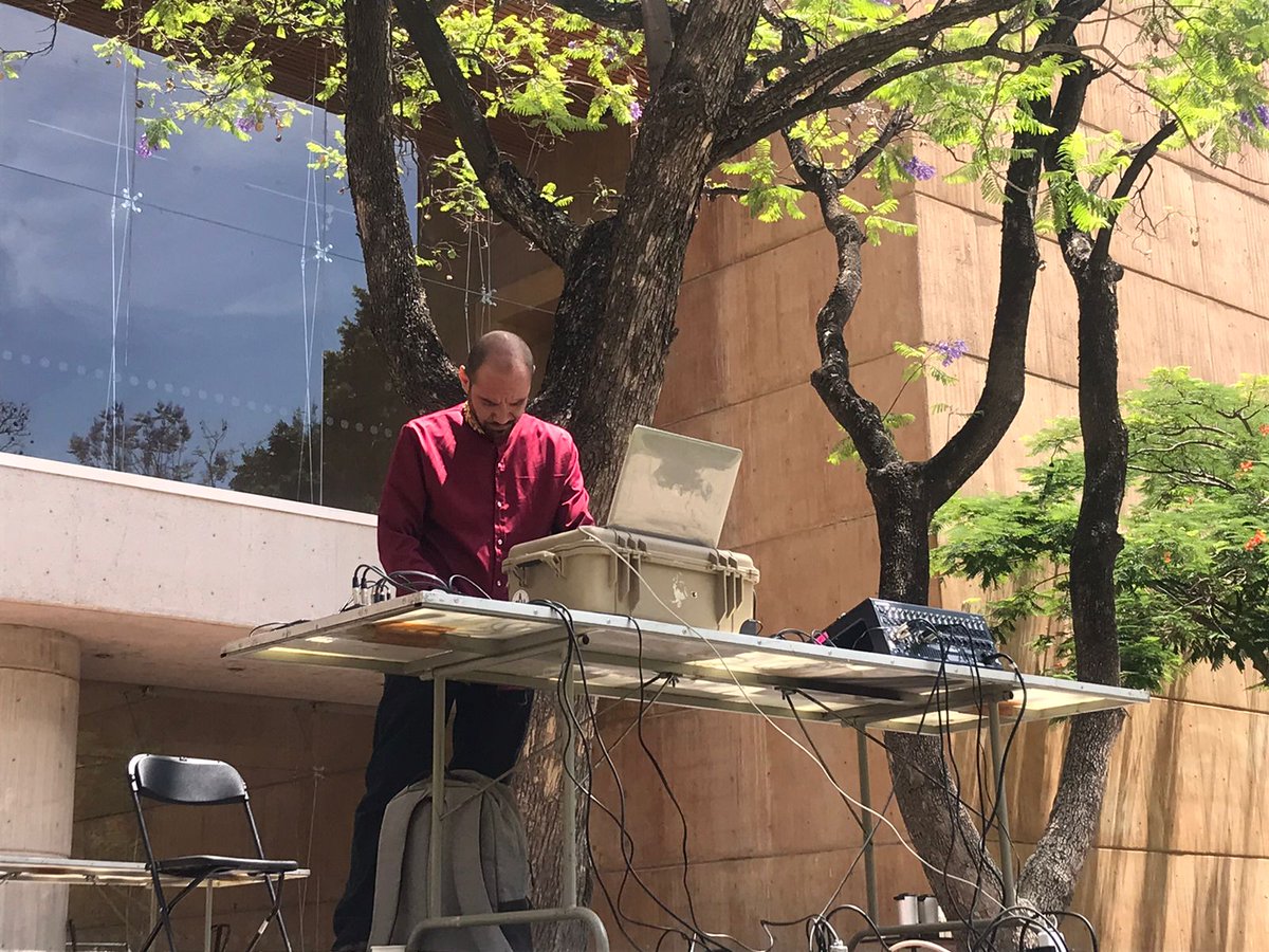 Alejandro Morse @ Meditatio Sonus | Ciclo 14. León. Sesión 1. @arcdiablo <a href="/mahg_mx/">MuseoArteHistoriaGto</a> <a href="/Transvection5/">Transvection Ltd.</a> <a href="/transistormusic/">Alejandro Morse</a>